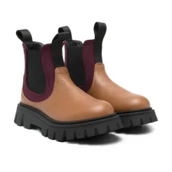 Bottines en cuir