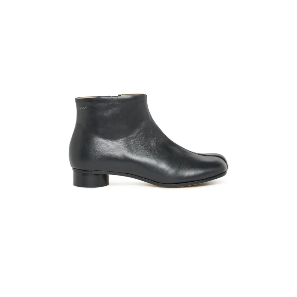 Bottines en cuir