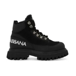Bottines en nubuck et cuir de veau