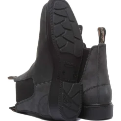 Bottines Élégantes et Légères Noir Rustique