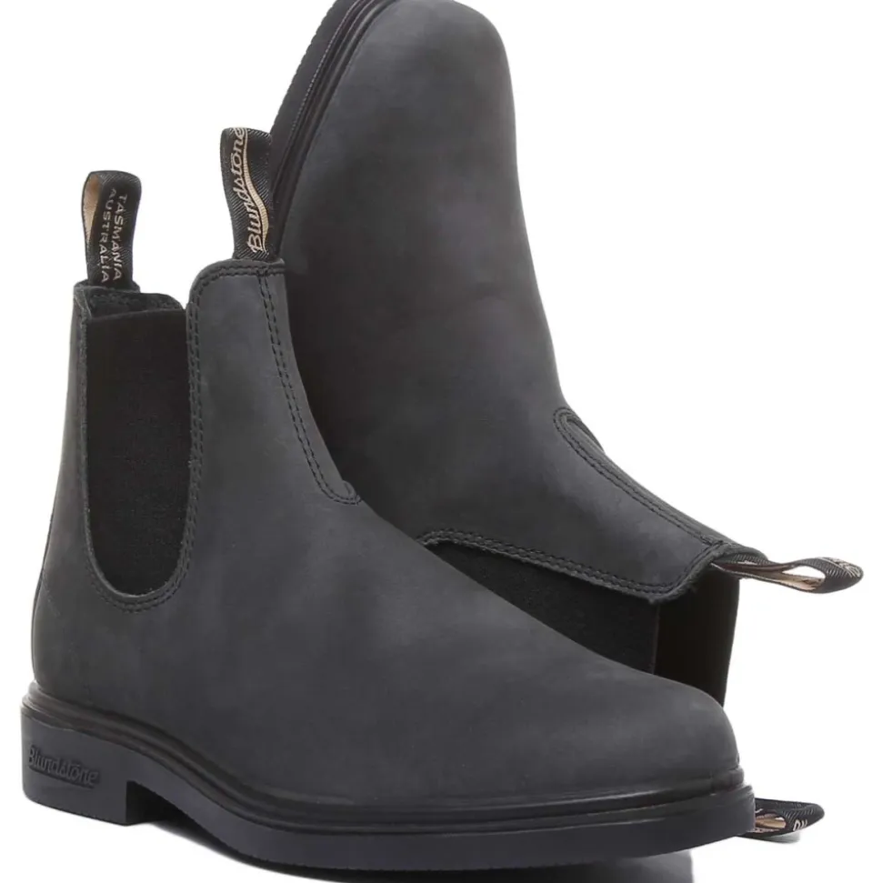 Bottines Élégantes et Légères Noir Rustique