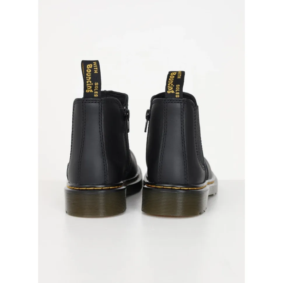 Bottines Zippées en Cuir