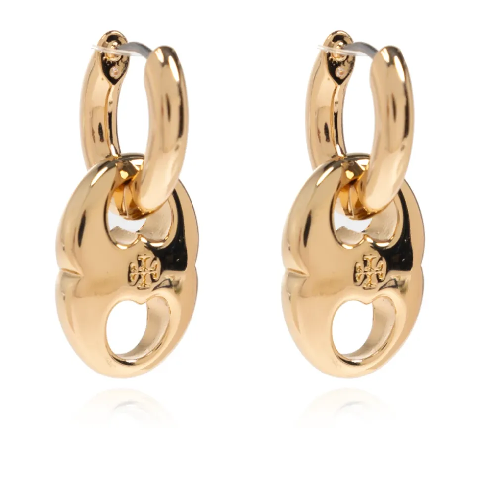 Boucles d`oreilles avec logo gravé