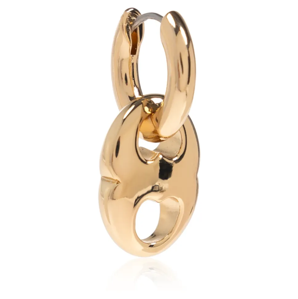 Boucles d`oreilles avec logo gravé