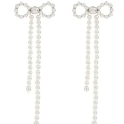 Boucles d'oreilles en cristal et perles
