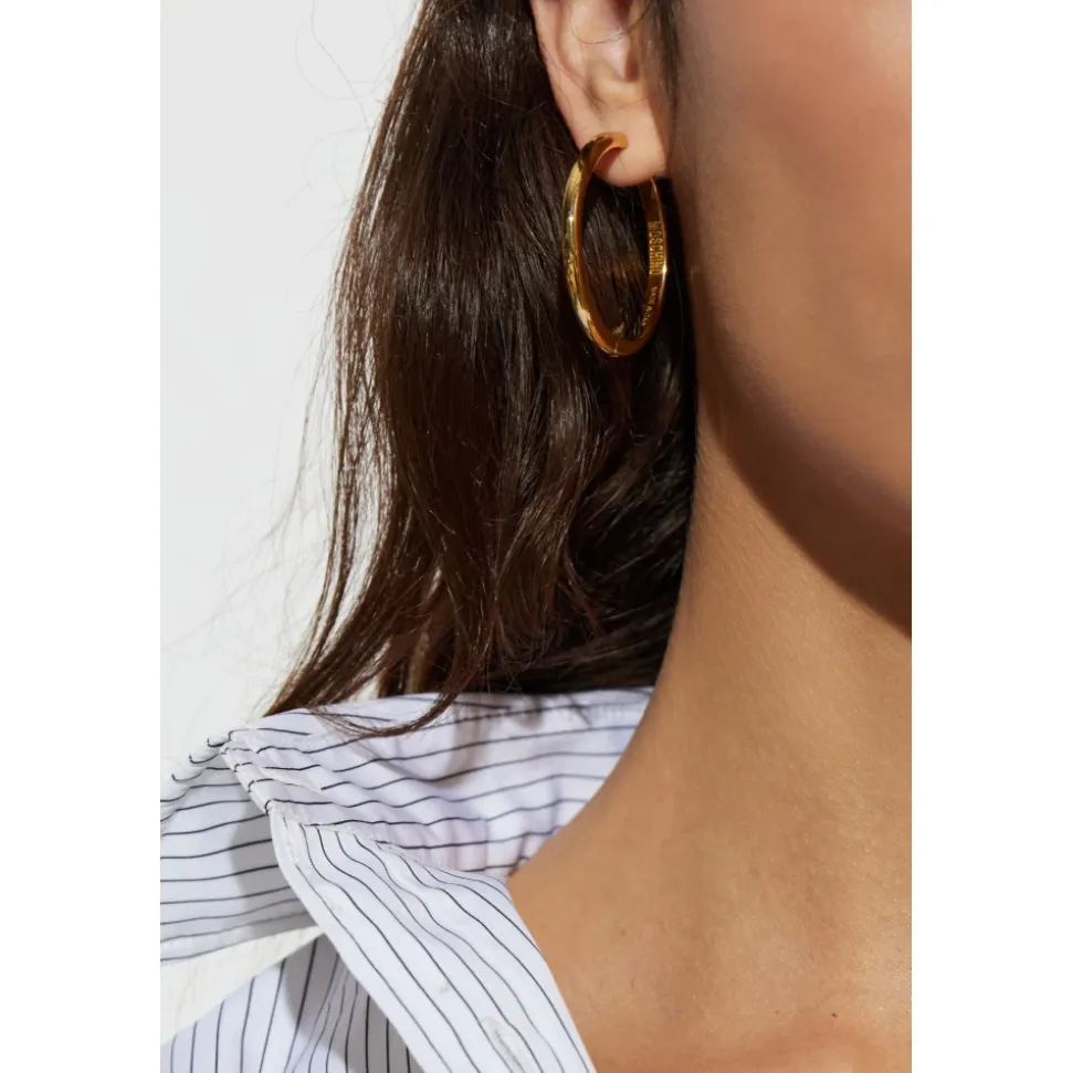 Boucles d'oreilles rondes