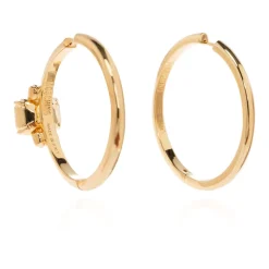 Boucles d'oreilles rondes