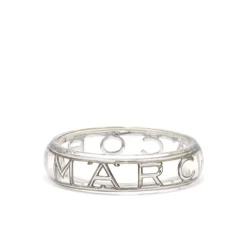 Bracelet Logo Monogramme Argenté