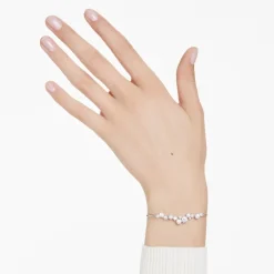 Bracelet Unisexe Constella Crystal Pearl Blanc 5705618