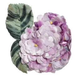 Broche en Or Hortensia Floral