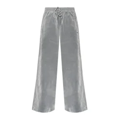 Brushed Twill Oversized Firebird Track Pants