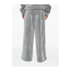 Brushed Twill Oversized Firebird Track Pants