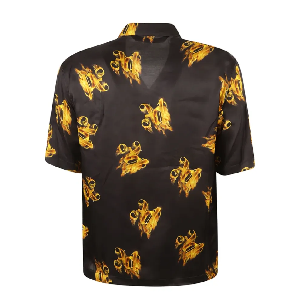 Burning Monogram Shirt S/S