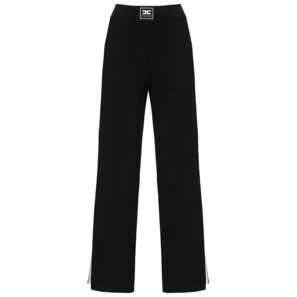 Button Stripe Trousers