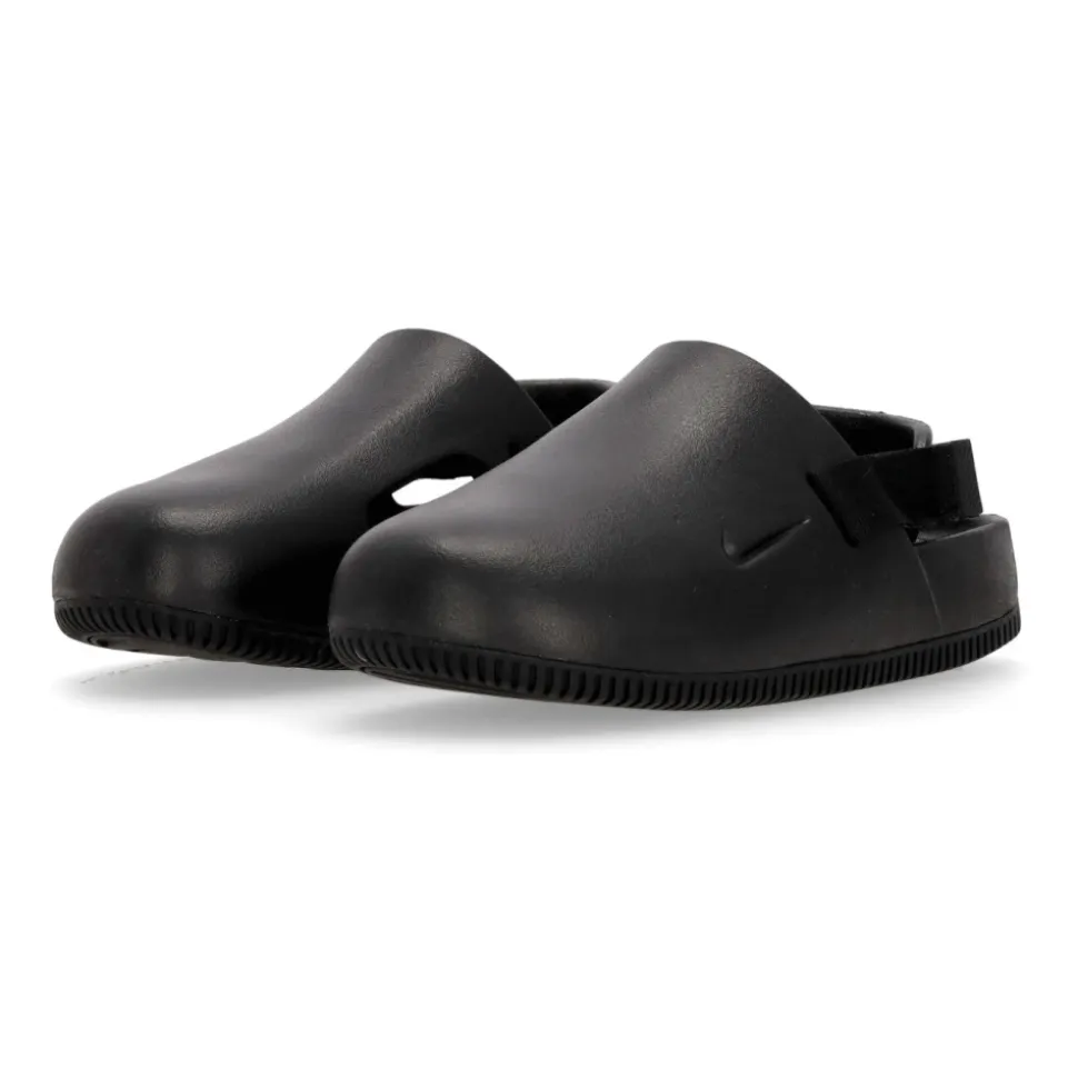 Calm Mule Noir Mousse Sabot