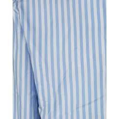 Camicia Riga Larga Collo Francese