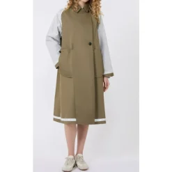 Canasta Reversible Midi Trench Coat