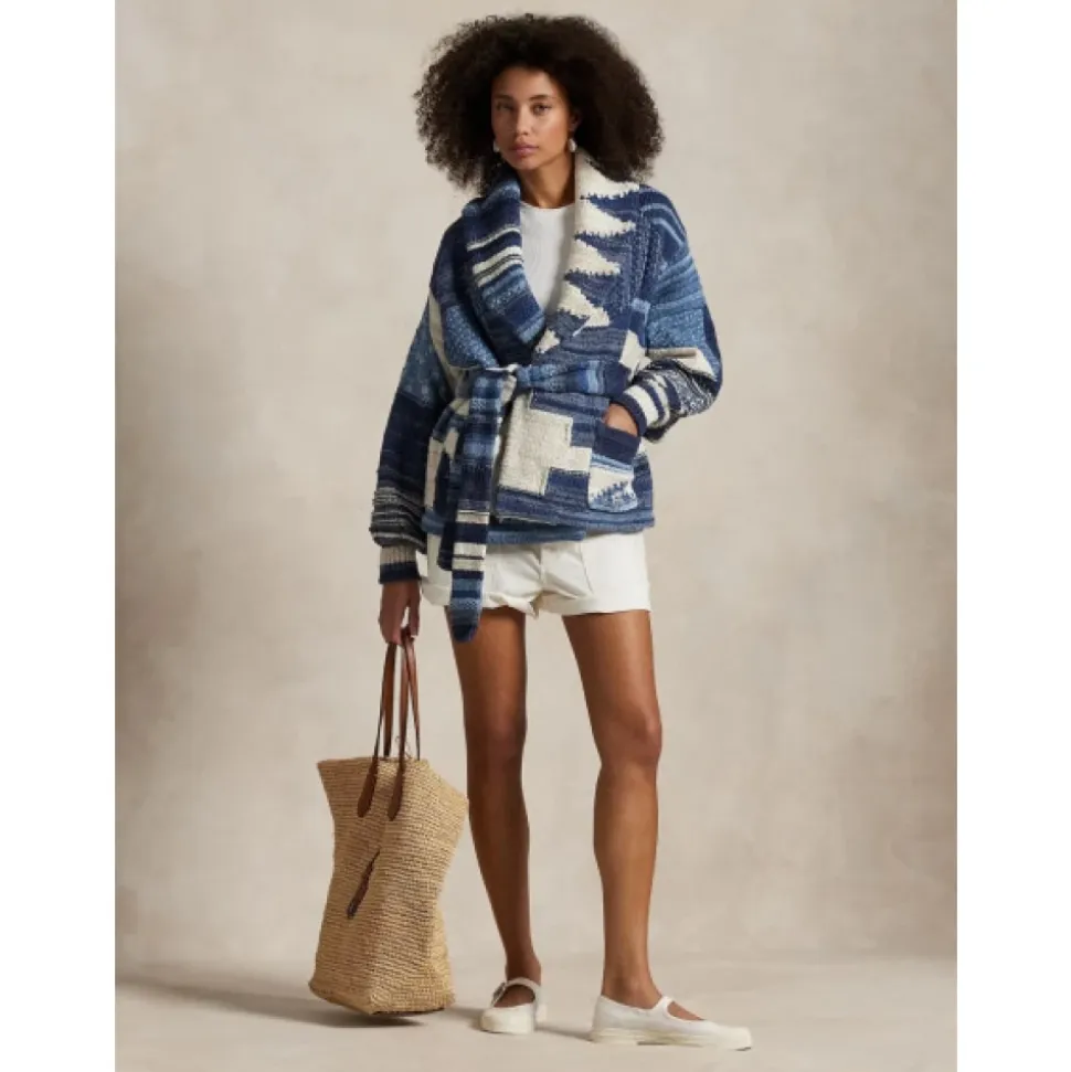 Cardigan Intarsia Patchwork