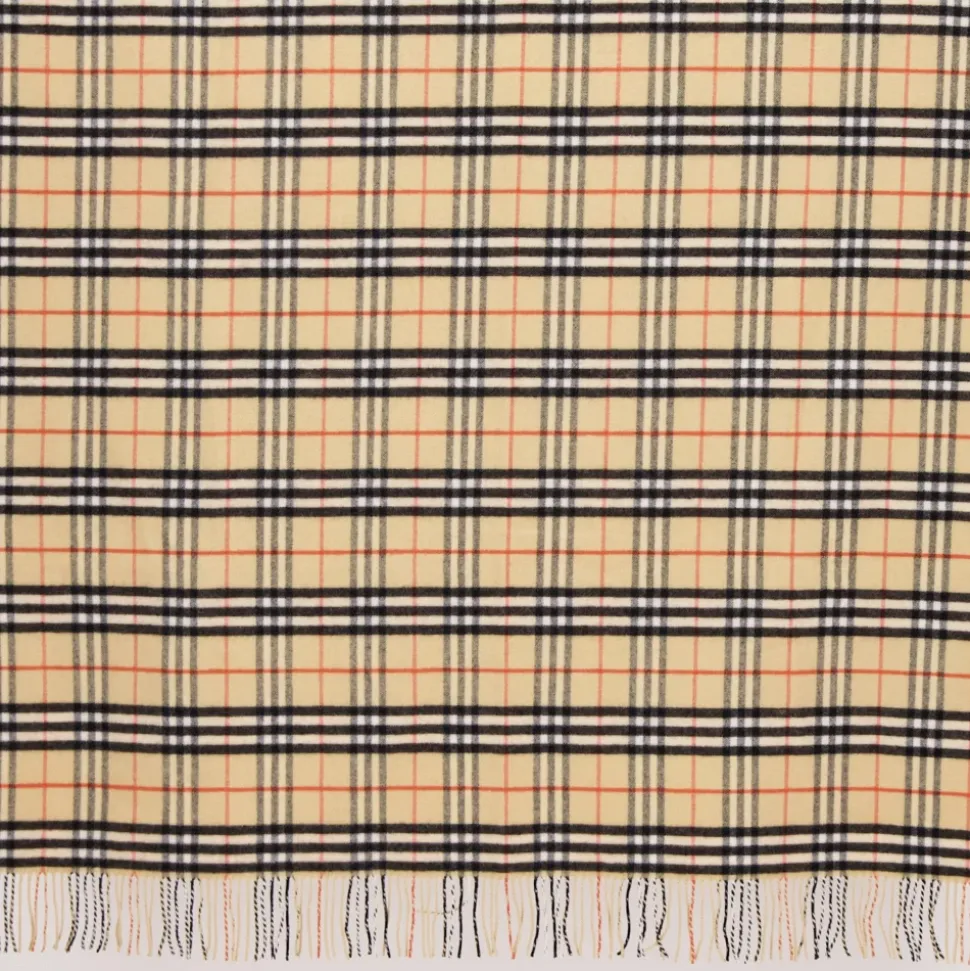 Carreaux Laine et Cachemire Couverture