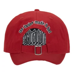 Casquette de baseball de style gothique avec boucle
