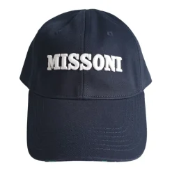Casquette de baseball en coton bleu