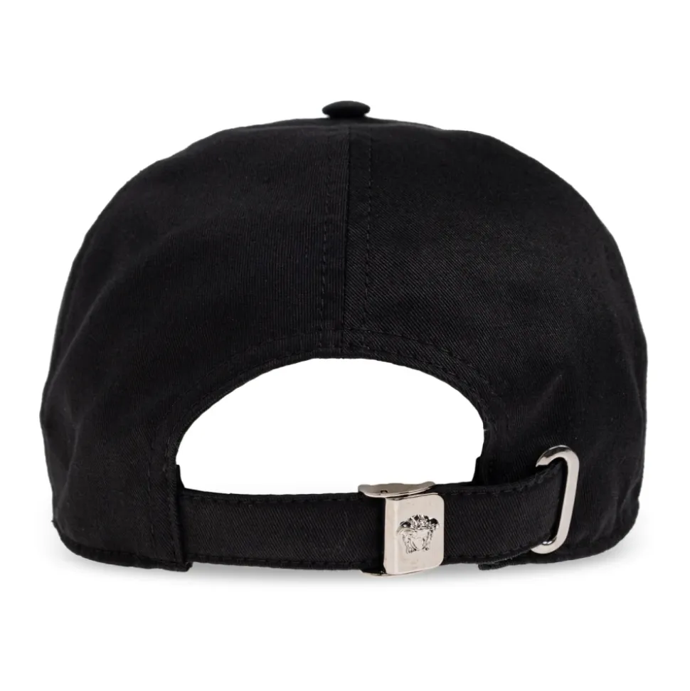 Casquette de baseball en coton ornée