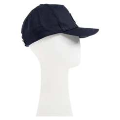 Casquette de baseball en coton avec logo tricolore