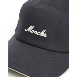 Casquette de baseball en gabardine de coton brodé