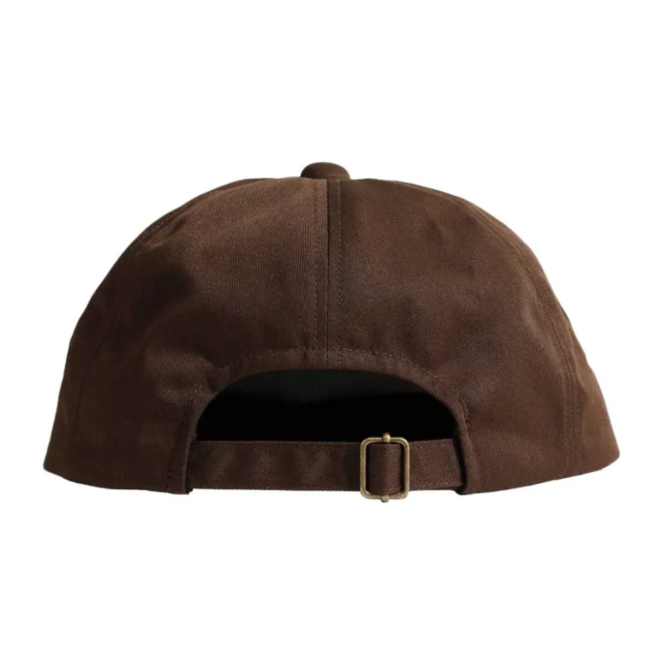 Casquette de baseball en sergé (broderie PECKISH PEACE)