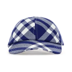 Casquette de baseball à motif tartan