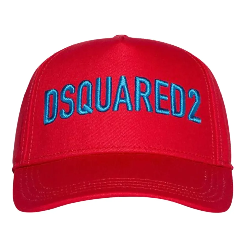 Casquette de baseball rouge pour enfants avec logo
