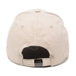 Casquette en lin brodé
