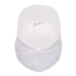 Casquette Flexfit Visière Courbée Blanc/Noir