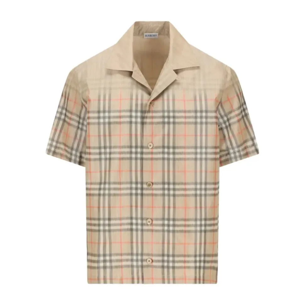 Casual Shirt SS Sand IP Check