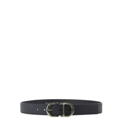 Ceinture à boucle ardillon CD