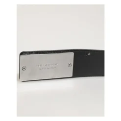 Ceinture de luxe avec logo en métal