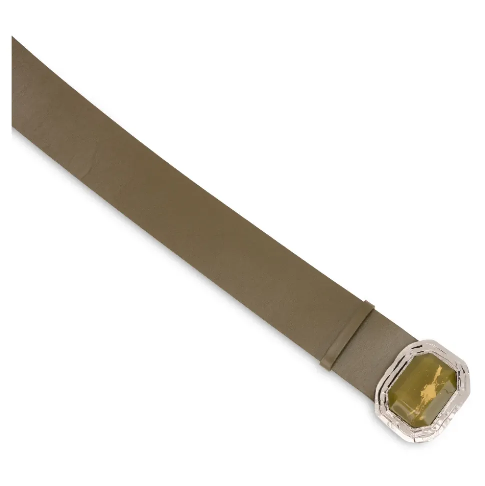 Ceinture en cuir avec boucle