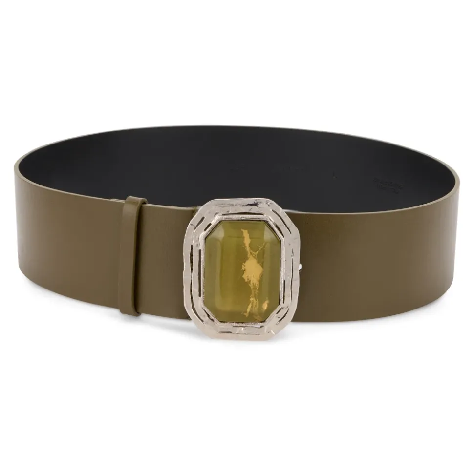 Ceinture en cuir avec boucle