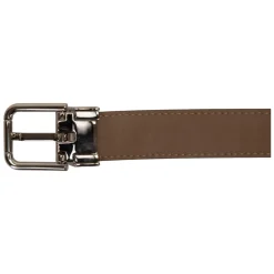 Ceinture en cuir d'autruche