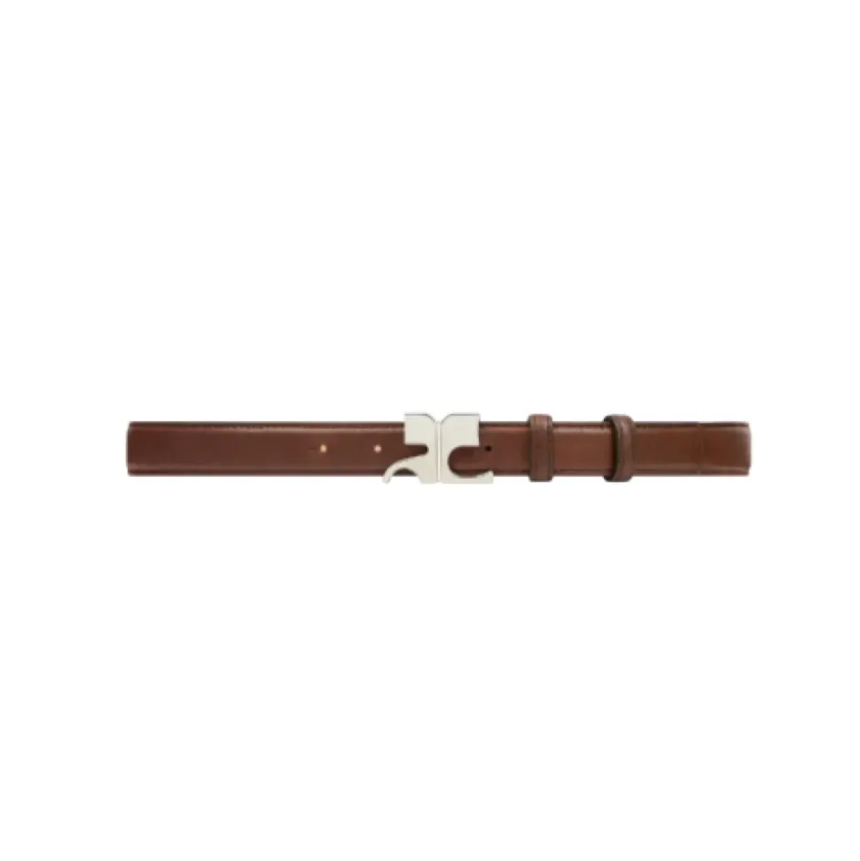 Ceinture en cuir grainé