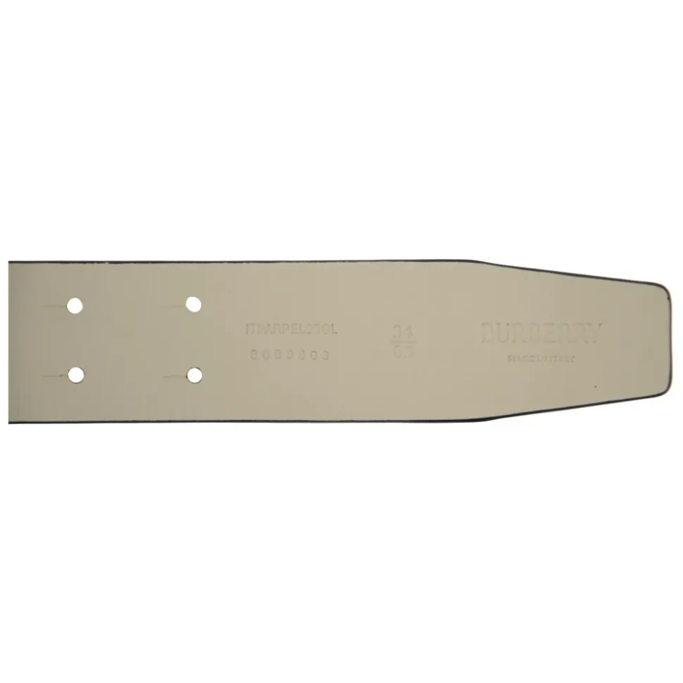 Ceinture en Cuir Réversible avec Boucle
