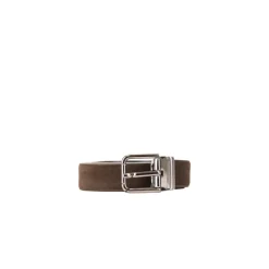 Ceinture en cuir suédé
