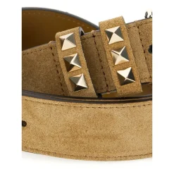 Ceinture en daim Rockstud