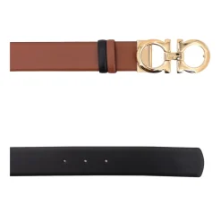 Ceinture Réversible à Boucle Gancini
