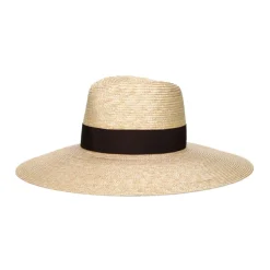 Chapeau de paille à larges bords Sophie