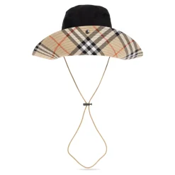 Chapeau en coton avec liens