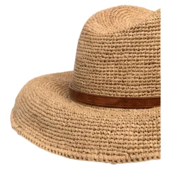Chapeau Safari Tressé en Paille