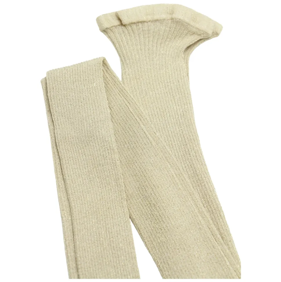Chaussettes hautes avec fil Lurex
