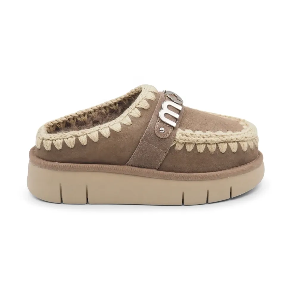 Chaussons Gris avec Logo Bounce