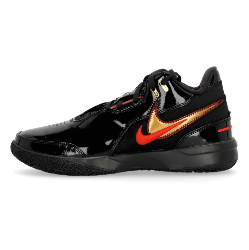 Chaussure de basket LeBron Zoom Ampd Noir/Or/Rouge